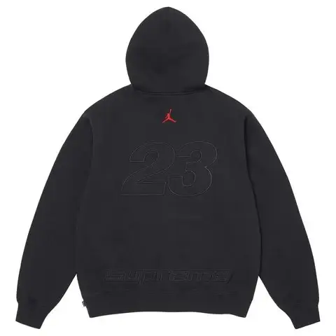 Second image of Supreme®x Jordan Zip Up Hooded Sweatshirt (SS26)