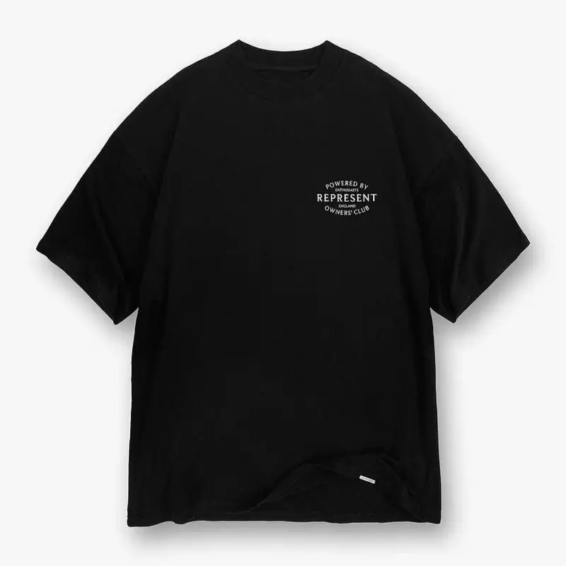 Represent Owners Club Stamp Logo Tee Black