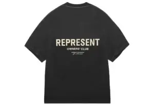 Represent Owners Club T-Shirt Aged Black - view 2