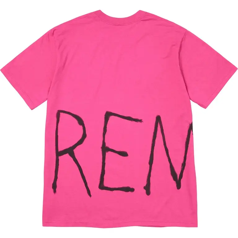 Second image of Supreme Painted Tee (SS25) Fuchsia