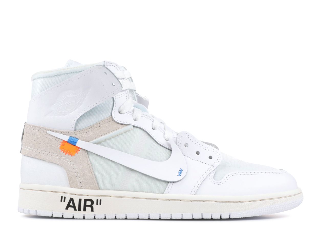 Nike Off-White x Air Jordan 1 Retro High OG 'White' 2018 (EU Exclusive)