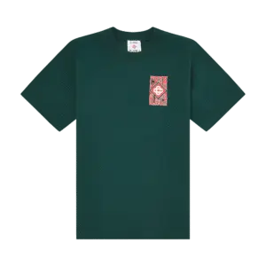 Casablanca Paris Gothic Logo Tee 'Green'