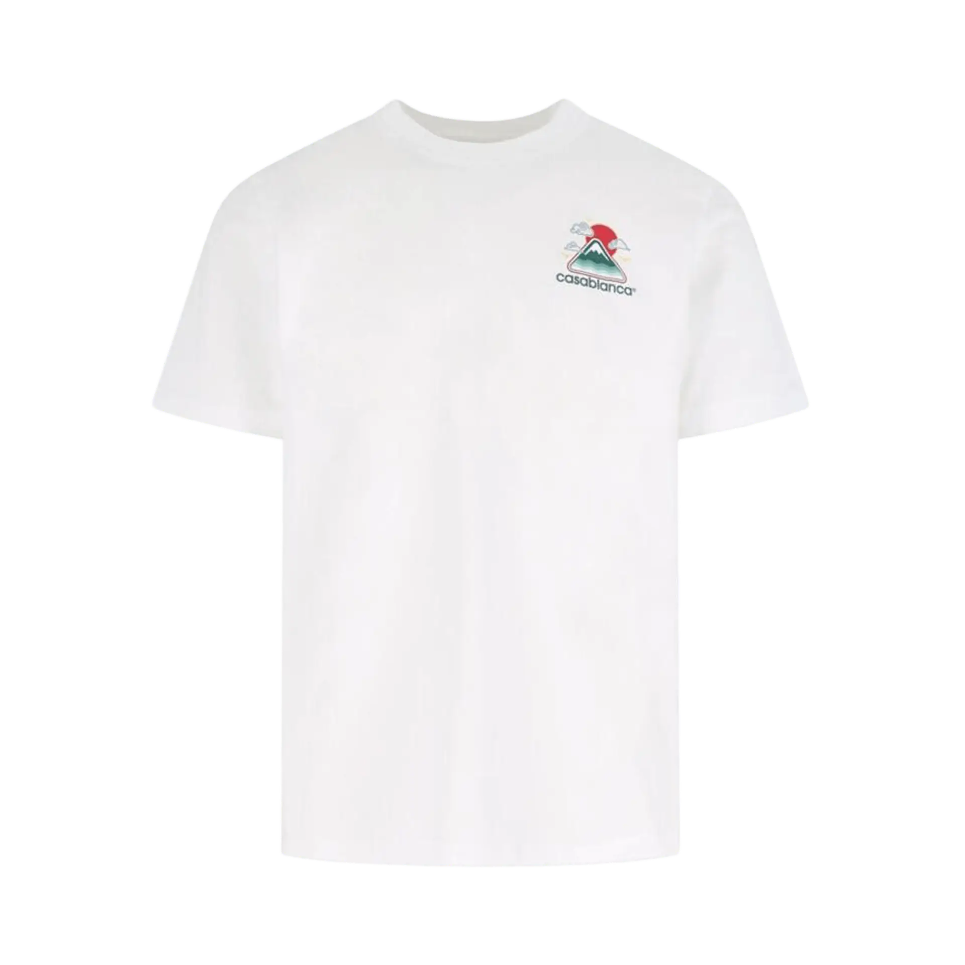 Casablanca Montagne Ondulee Tee 'White'