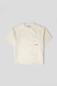 About Blank Banner Tee 'Off White'