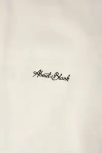 About Blank Banner Tee 'Off White' - view 2