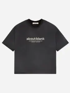 About Blank Garcon Tee 'Black'