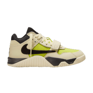 Nike Travis Scott x Air Jordan Jumpman Jack TR PS 'Bright Cactus' FJ2851-102 preschool sneaker