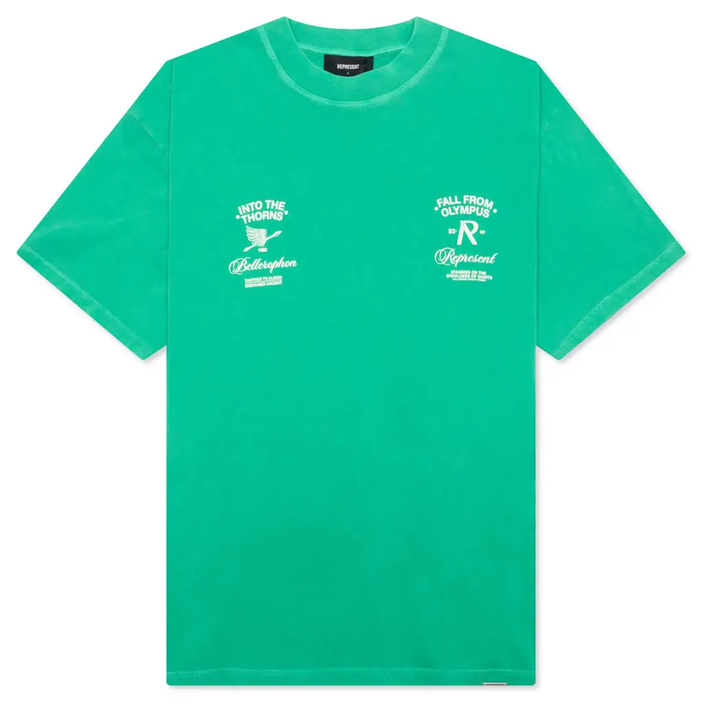 Represent Fall From Olympus Tee 'Island Green'