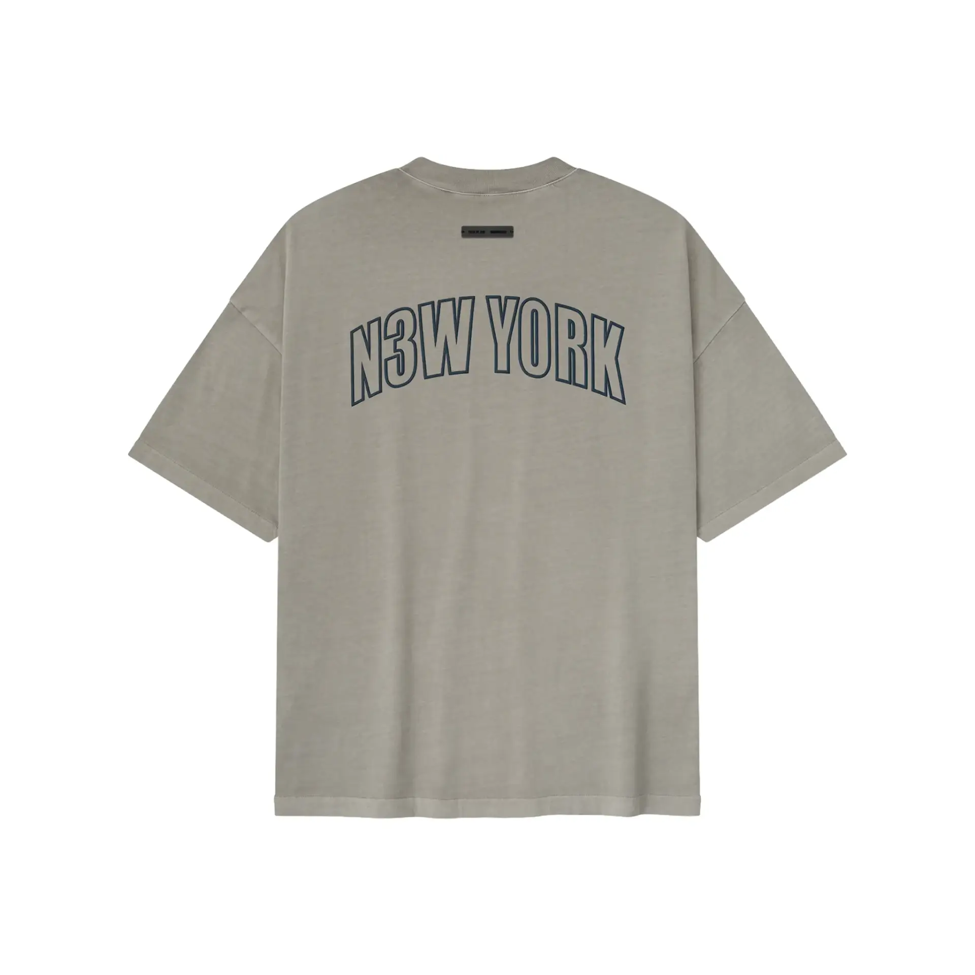 Second image of Fear of God Essentials New York 90s Tee Smoke Grey (FW25)