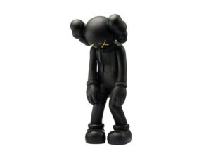 KAWS Small Lie Companion Vinyl Figure 'Black'