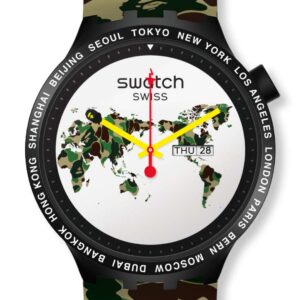Swatch x BAPE Big Bold 'The World' - view 2