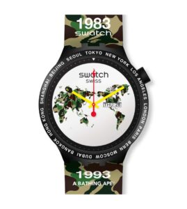 Swatch x BAPE Big Bold 'The World'