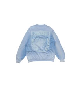 Travis Scott x Nike CJ Cactus Court Varsity Crewneck 'Blue' - view 2