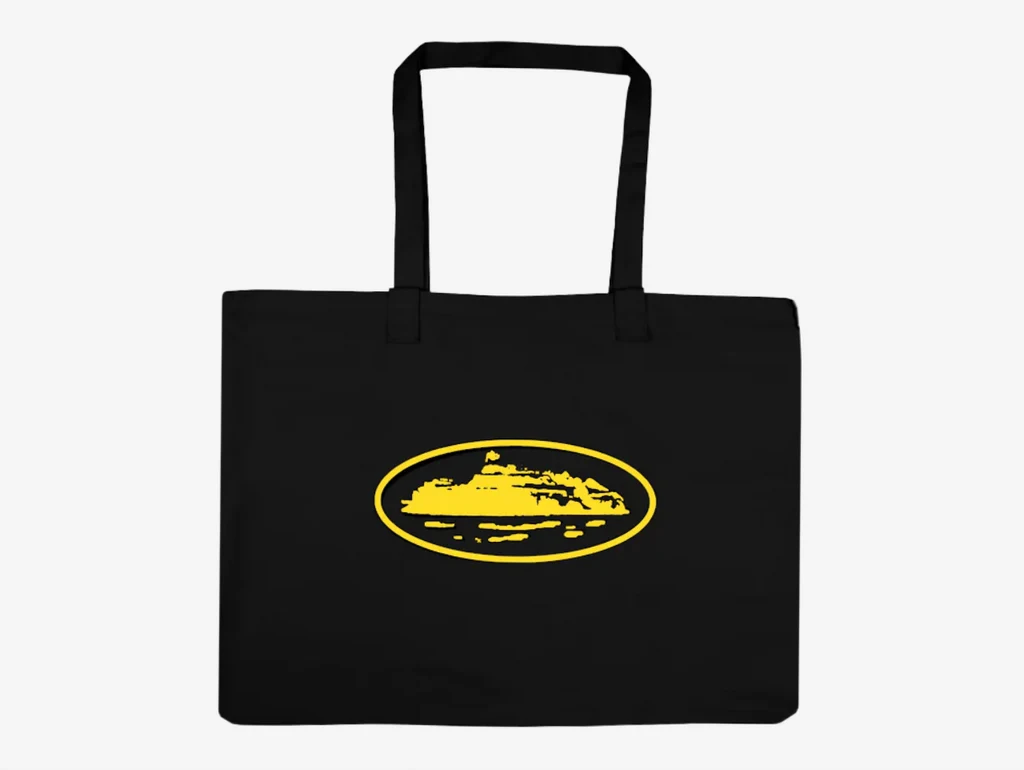 Alcatraz Tote bag Black/yellow