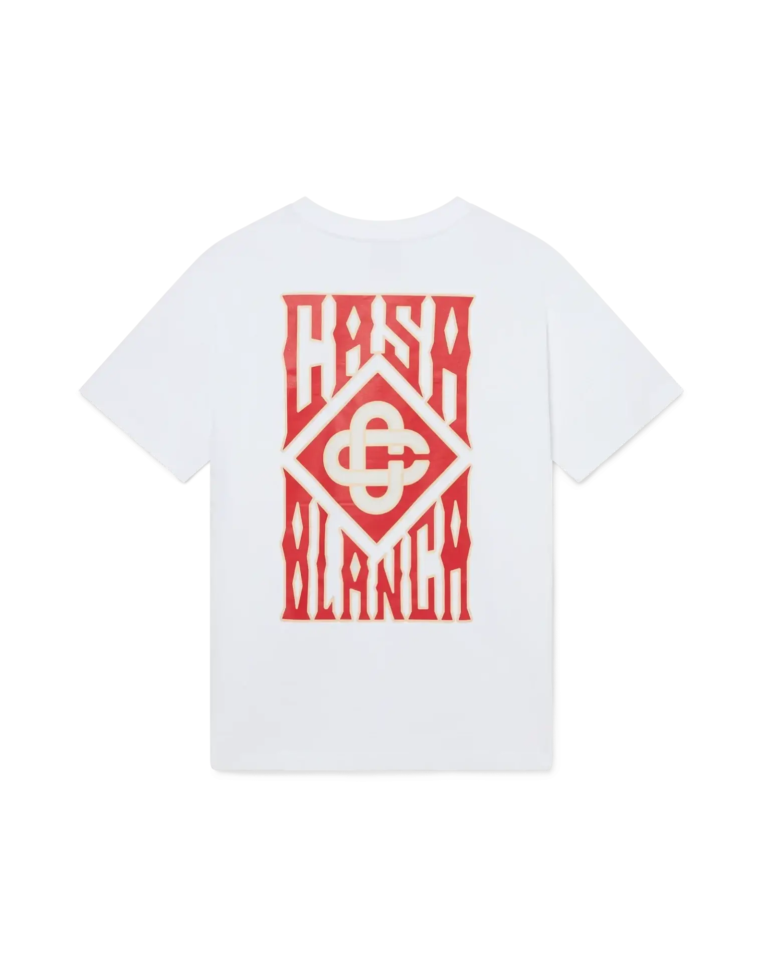 Casablanca Paris Gothic Logo Tee 'White'